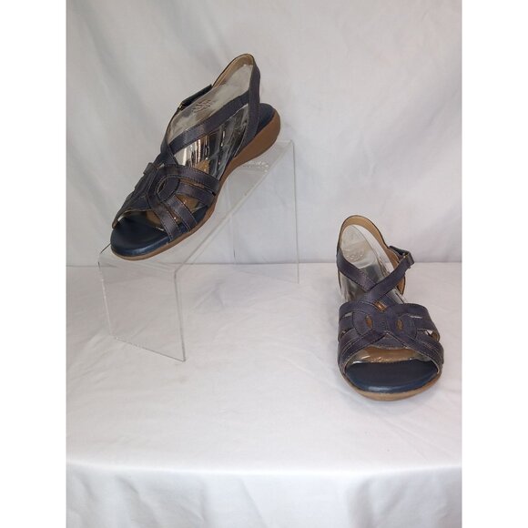Naturalizer Shoes - NWOT Naturalizer Catrina Spring Denim Blue Strappy Sandals Size 7.5M